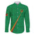 Custom Saint Kitts And Nevis Football Family Matching Puletasi and Hawaiian Shirt Sugar Boyz Green Version - Wonder Print Shop