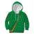 Custom Saint Kitts And Nevis Football Kid Hoodie Sugar Boyz Green Version - Wonder Print Shop