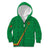 Custom Saint Kitts And Nevis Football Kid Hoodie Sugar Boyz Green Version - Wonder Print Shop