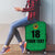Custom Saint Kitts And Nevis Football Luggage Cover Sugar Boyz Green Version - Wonder Print Shop
