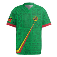 Custom Saint Kitts And Nevis Football Rugby Jersey Sugar Boyz Green Version - Wonder Print Shop
