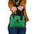 Custom Saint Kitts And Nevis Football Shoulder Handbag Sugar Boyz Green Version - Wonder Print Shop