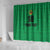 Custom Saint Kitts And Nevis Football Shower Curtain Sugar Boyz Green Version - Wonder Print Shop
