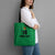 Custom Saint Kitts And Nevis Football Tote Bag Sugar Boyz Green Version - Wonder Print Shop