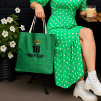 Custom Saint Kitts And Nevis Football Tote Bag Sugar Boyz Green Version - Wonder Print Shop