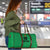 Custom Saint Kitts And Nevis Football Travel Bag Sugar Boyz Green Version - Wonder Print Shop