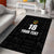 Custom Saint Kitts And Nevis Football Area Rug Sugar Boyz Black Version - Wonder Print Shop
