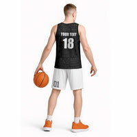Custom Saint Kitts And Nevis Football Basketball Jersey Sugar Boyz Black Version - Wonder Print Shop
