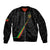 Custom Saint Kitts And Nevis Football Bomber Jacket Sugar Boyz Black Version - Wonder Print Shop