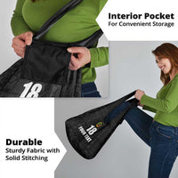 Custom Saint Kitts And Nevis Football Grocery Bag Sugar Boyz Black Version - Wonder Print Shop