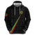 Custom Saint Kitts And Nevis Football Hoodie Sugar Boyz Black Version - Wonder Print Shop