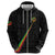 Custom Saint Kitts And Nevis Football Hoodie Sugar Boyz Black Version - Wonder Print Shop