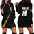 Custom Saint Kitts And Nevis Football Hoodie Dress Sugar Boyz Black Version - Wonder Print Shop
