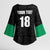 Custom Saint Kitts And Nevis Football Kimono Sleeve Blouse Sugar Boyz Black Version - Wonder Print Shop
