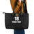 Custom Saint Kitts And Nevis Football Leather Tote Bag Sugar Boyz Black Version - Wonder Print Shop