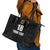 Custom Saint Kitts And Nevis Football Leather Tote Bag Sugar Boyz Black Version - Wonder Print Shop