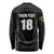 Custom Saint Kitts And Nevis Football Long Sleeve Shirt Sugar Boyz Black Version - Wonder Print Shop