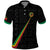Custom Saint Kitts And Nevis Football Polo Shirt Sugar Boyz Black Version - Wonder Print Shop