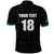 Custom Saint Kitts And Nevis Football Polo Shirt Sugar Boyz Black Version - Wonder Print Shop