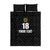 Custom Saint Kitts And Nevis Football Quilt Bed Set Sugar Boyz Black Version - Wonder Print Shop