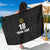 Custom Saint Kitts And Nevis Football Sarong Sugar Boyz Black Version - Wonder Print Shop