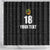 Custom Saint Kitts And Nevis Football Shower Curtain Sugar Boyz Black Version - Wonder Print Shop