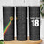 Custom Saint Kitts And Nevis Football Skinny Tumbler Sugar Boyz Black Version - Wonder Print Shop