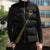 Custom Saint Kitts And Nevis Football Sleeveless Puffer Jacket Sugar Boyz Black Version - Wonder Print Shop