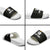 Custom Saint Kitts And Nevis Football Slide Sandals Sugar Boyz Black Version - Wonder Print Shop