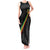 Custom Saint Kitts And Nevis Football Tank Maxi Dress Sugar Boyz Black Version - Wonder Print Shop