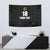 Custom Saint Kitts And Nevis Football Tapestry Sugar Boyz Black Version - Wonder Print Shop