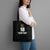 Custom Saint Kitts And Nevis Football Tote Bag Sugar Boyz Black Version - Wonder Print Shop