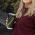 Custom Saint Kitts And Nevis Football Tumbler Cup Sugar Boyz Black Version - Wonder Print Shop