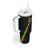Custom Saint Kitts And Nevis Football Tumbler With Handle Sugar Boyz Black Version - Wonder Print Shop