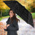 Custom Saint Kitts And Nevis Football Umbrella Sugar Boyz Black Version - Wonder Print Shop
