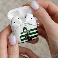 Custom Zimbabwe Rugby AirPods Case The Sables Go Champion - Wonder Print Shop