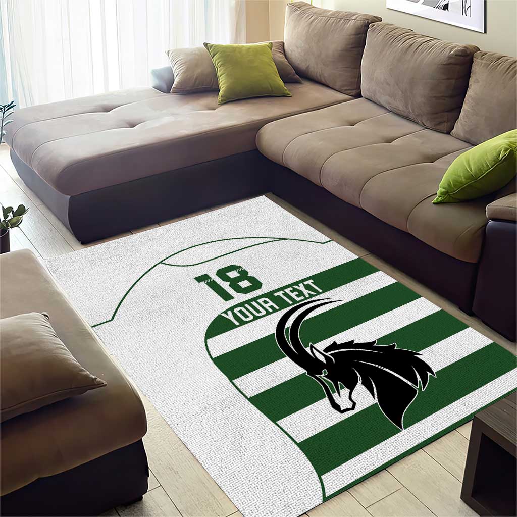 Custom Zimbabwe Rugby Area Rug The Sables Go Champion - Wonder Print Shop