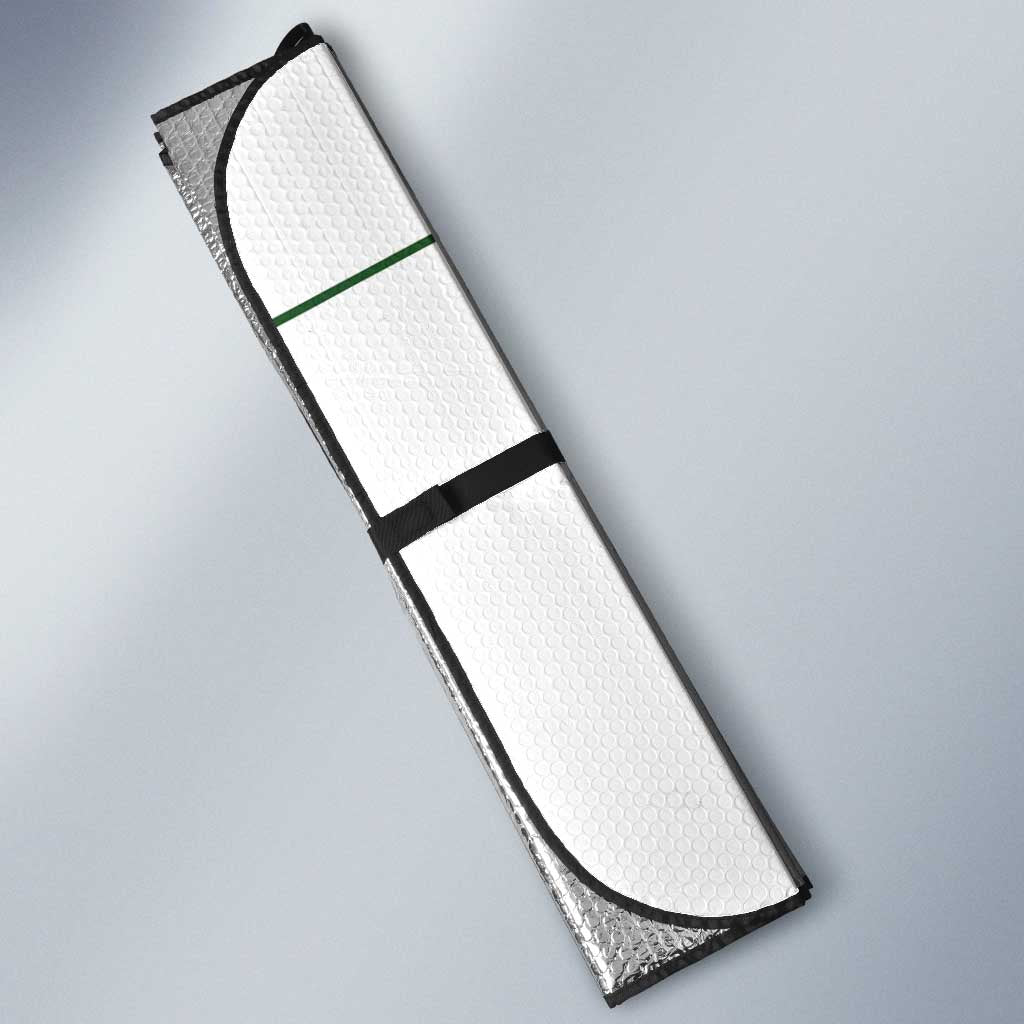 Custom Zimbabwe Rugby Auto Sun Shade The Sables Go Champion - Wonder Print Shop