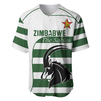 Custom Zimbabwe Rugby Baseball Jersey The Sables Go Champion - Wonder Print Shop