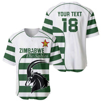 Custom Zimbabwe Rugby Baseball Jersey The Sables Go Champion - Wonder Print Shop