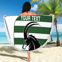 Custom Zimbabwe Rugby Beach Blanket The Sables Go Champion - Wonder Print Shop