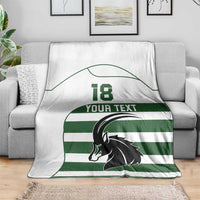 Custom Zimbabwe Rugby Blanket The Sables Go Champion - Wonder Print Shop