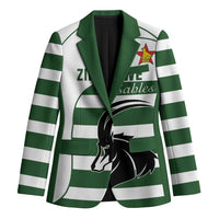 Custom Zimbabwe Rugby Blazer The Sables Go Champion - Wonder Print Shop