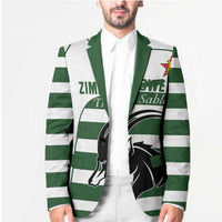 Custom Zimbabwe Rugby Blazer The Sables Go Champion - Wonder Print Shop