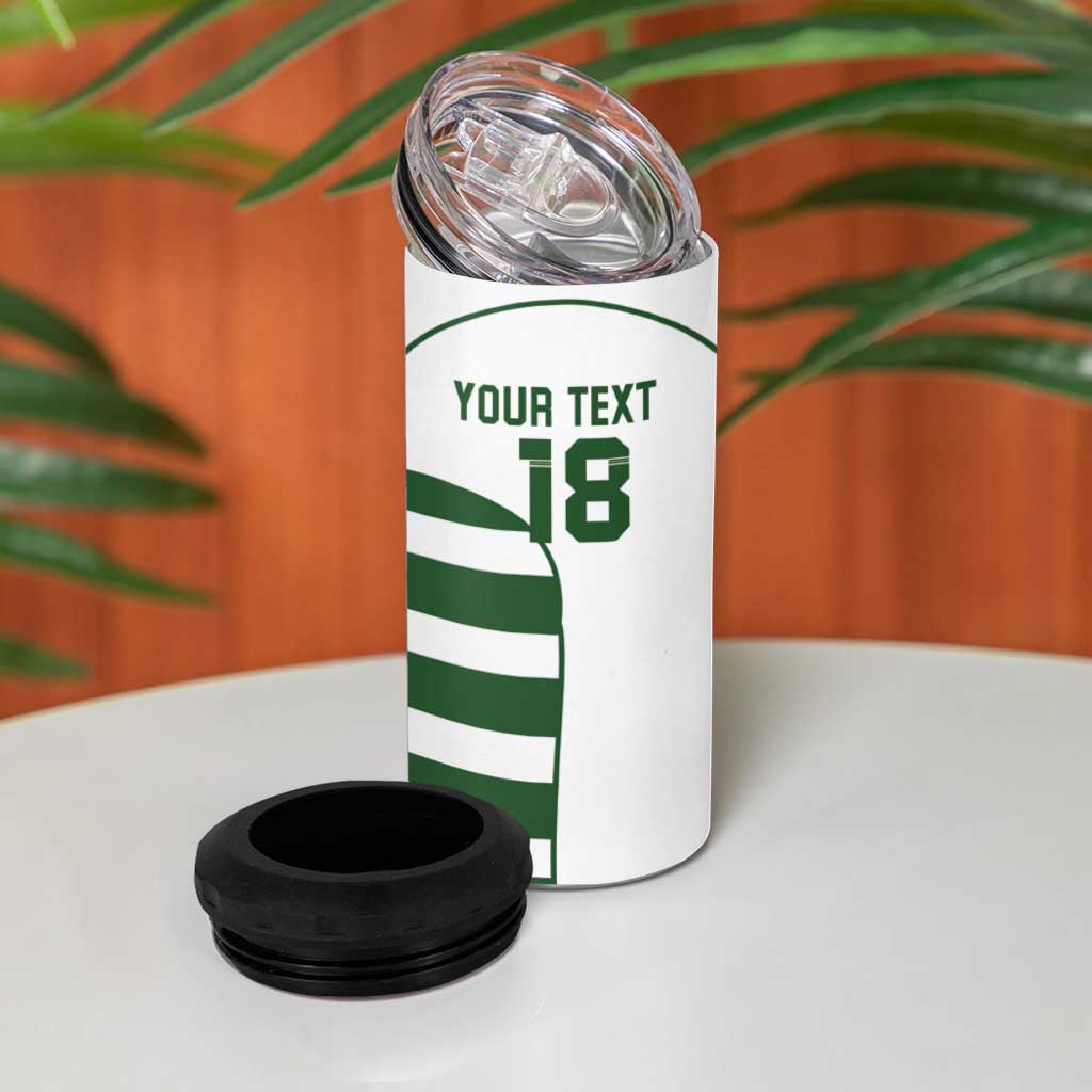 Custom Zimbabwe Rugby 4 in 1 Can Cooler Tumbler The Sables Go Champion - Wonder Print Shop