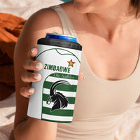 Custom Zimbabwe Rugby 4 in 1 Can Cooler Tumbler The Sables Go Champion - Wonder Print Shop