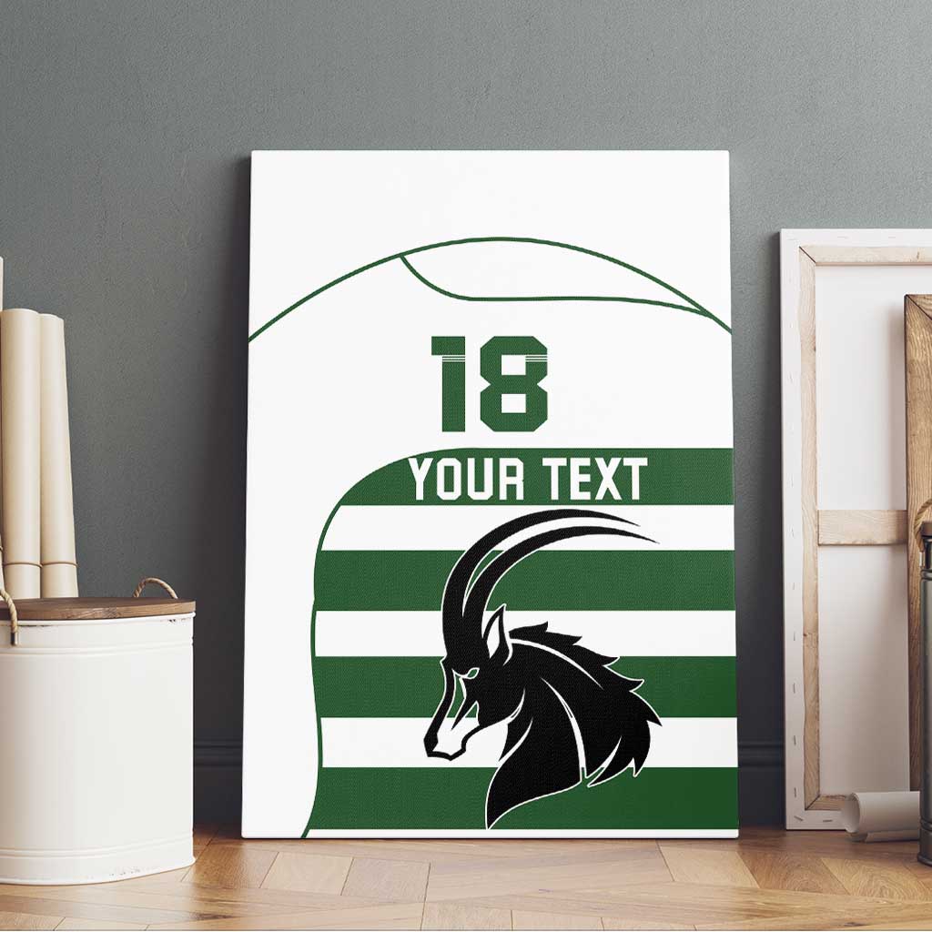 Custom Zimbabwe Rugby Canvas Wall Art The Sables Go Champion - Wonder Print Shop