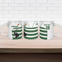 Custom Zimbabwe Rugby Ceramic Mug The Sables Go Champion - Wonder Print Shop