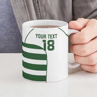 Custom Zimbabwe Rugby Ceramic Mug The Sables Go Champion - Wonder Print Shop