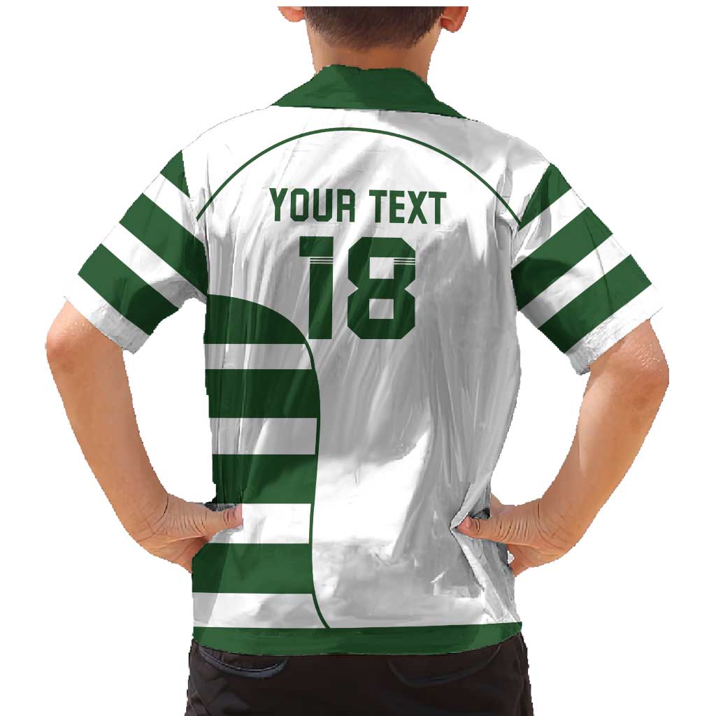 Custom Zimbabwe Rugby Family Matching Mermaid Dress and Hawaiian Shirt The Sables Go Champion - Wonder Print Shop